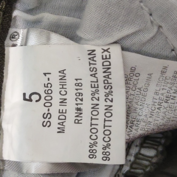 SLIGHTLY USED MACHINE POUR NEUF MODE DARK GREEN JEANS LOW RISE SIZE 28 - Picture 15 of 15